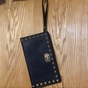 MK Large Studded Wristlet